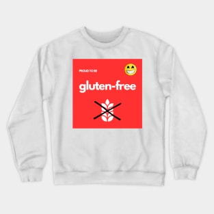 Proud To Be Gluten-Free - Red Crewneck Sweatshirt